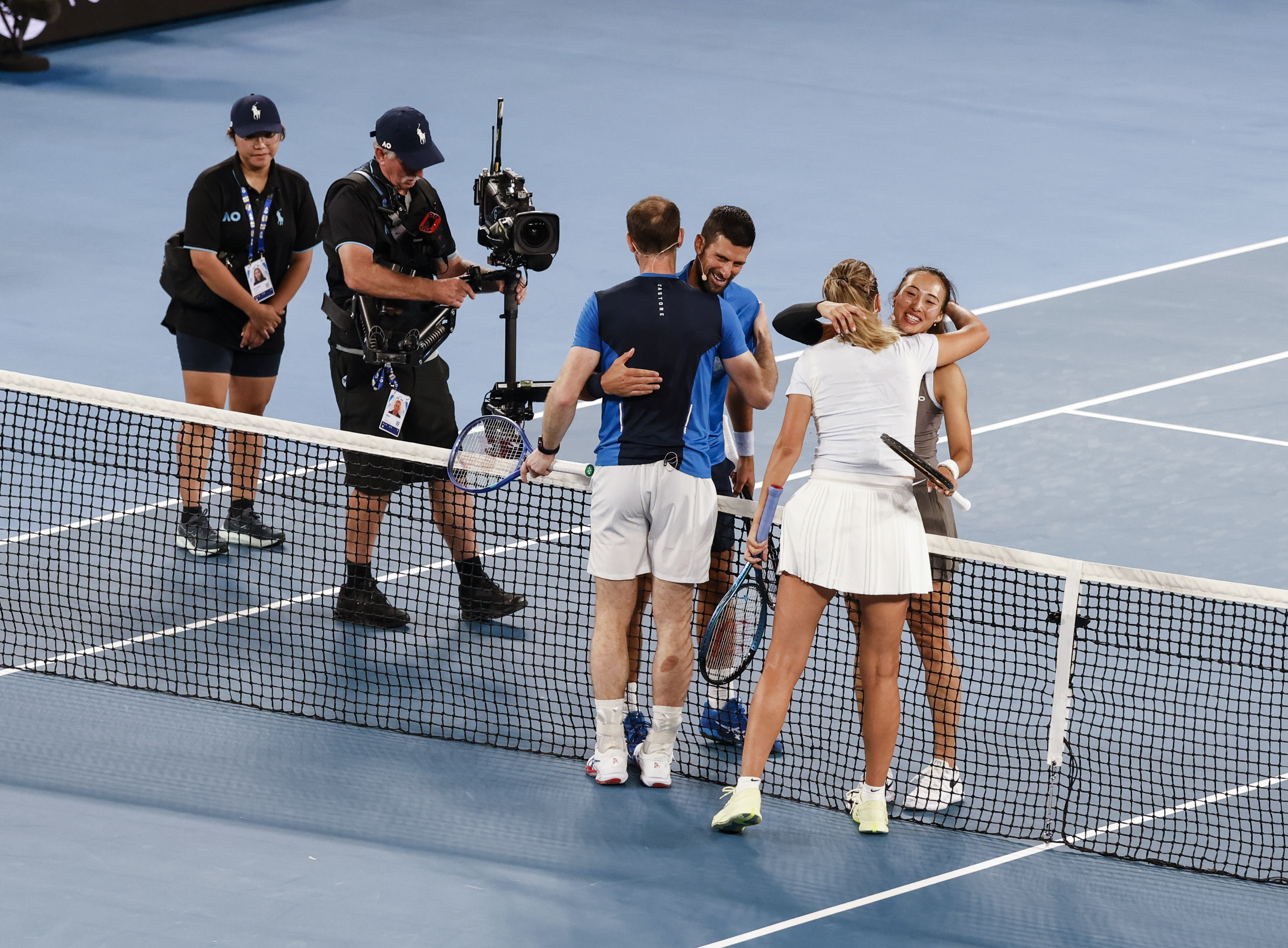 包含拉沃尔杯完胜澳网，穆雷点燃赛场的词条